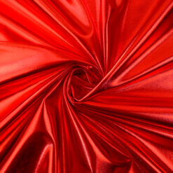 Foil Spandex Fabric Red 25 yard roll