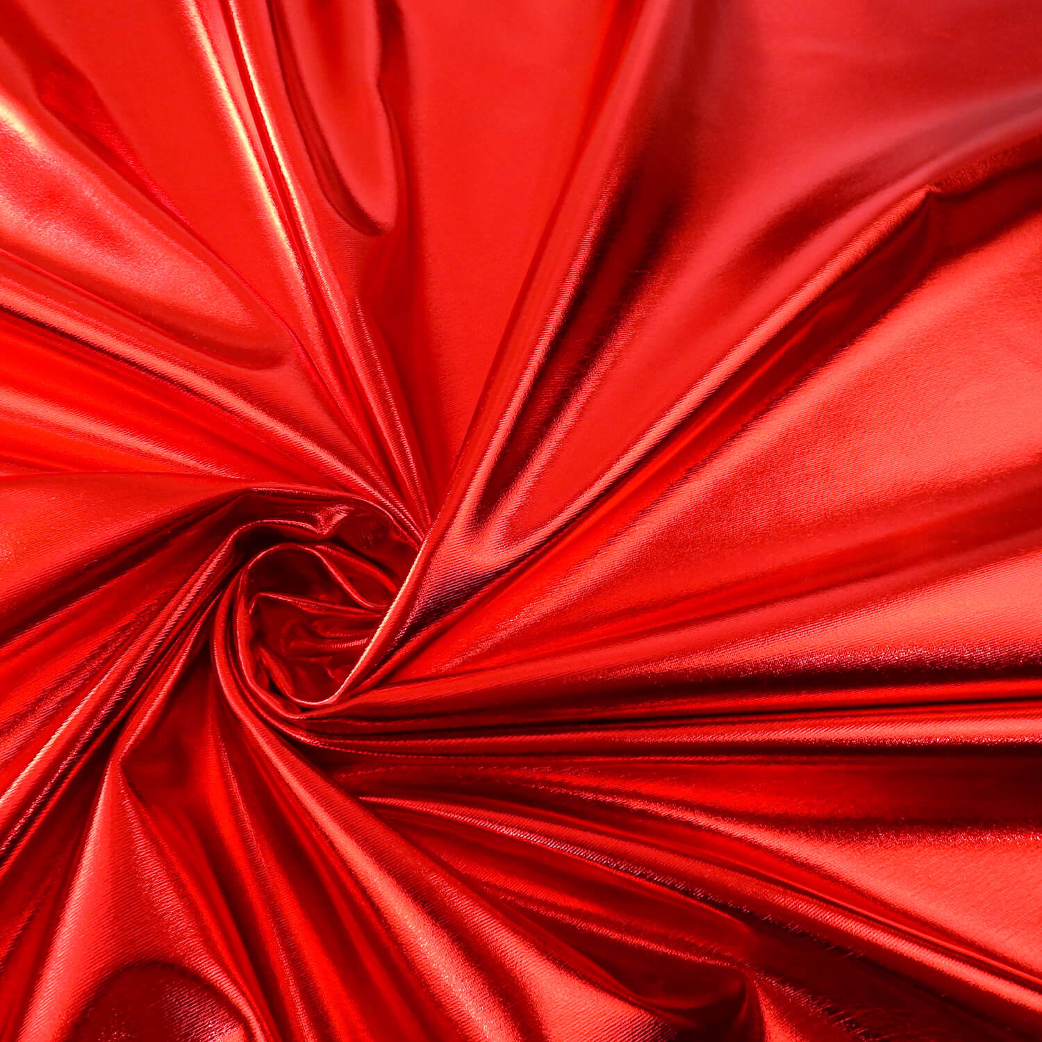 Foil Spandex Fabric Red, by the yard - Image 3