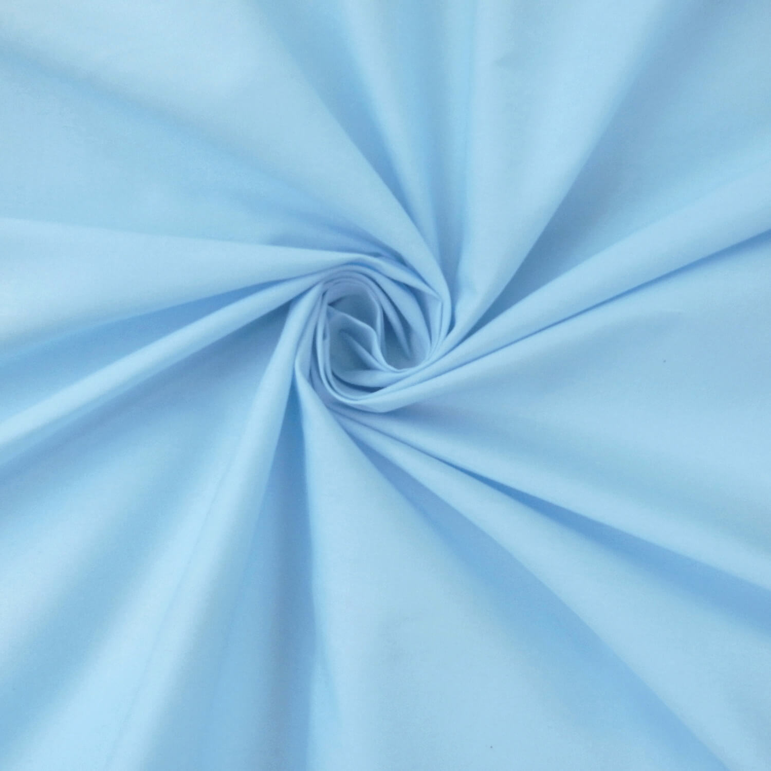 Wholesale 60" Broadcloth Fabric Baby Blue 25 yard bolt - Image 3