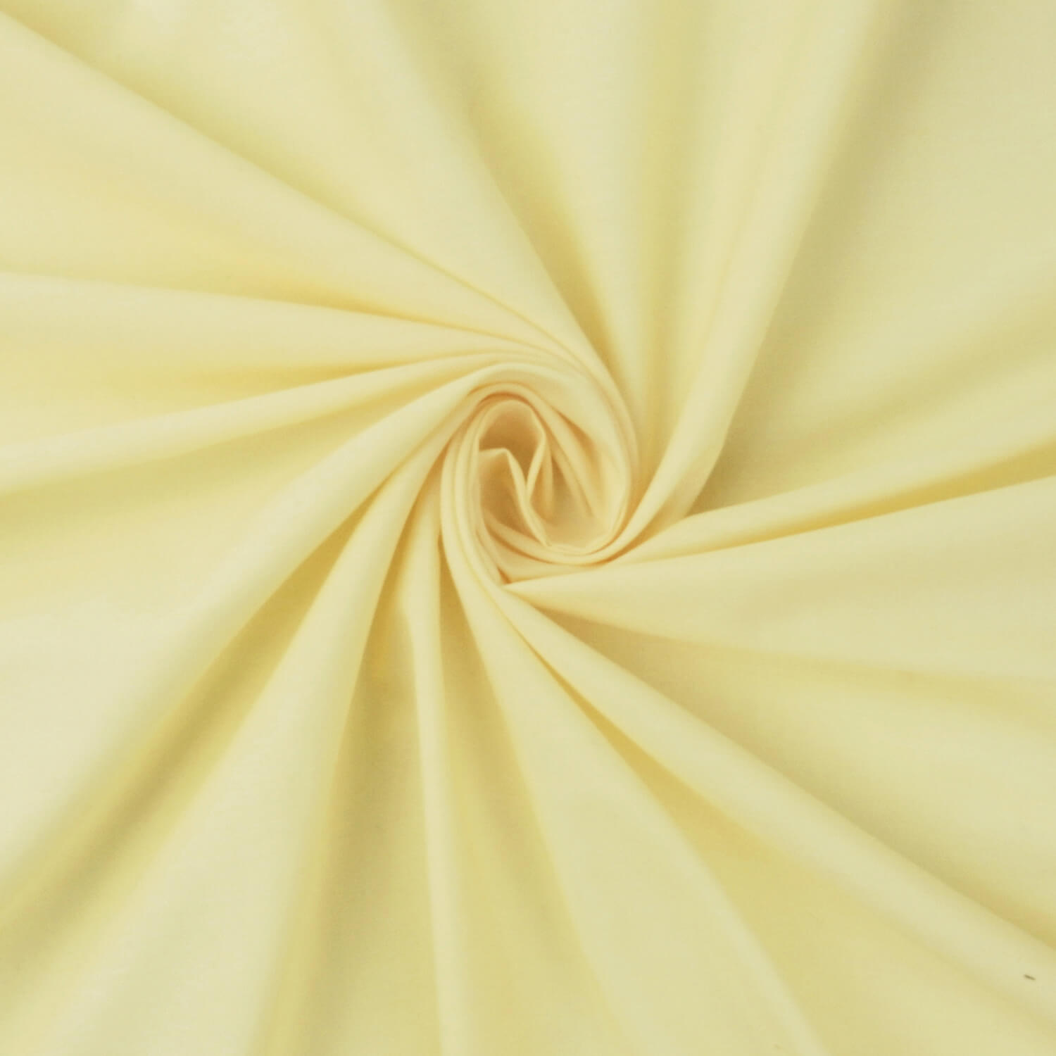 Wholesale 60" Broadcloth Fabric Baby Yellow 25 yard bolt