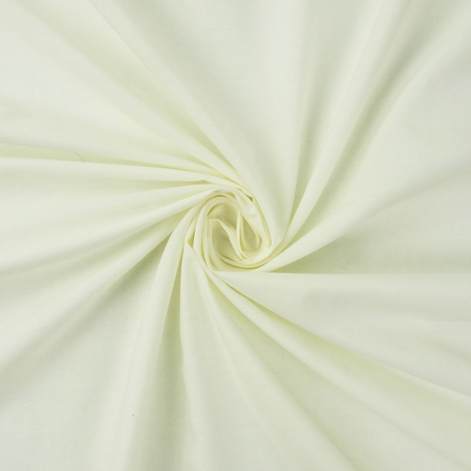 Wholesale 60" Broadcloth Fabric Ivory 25 yard bolt