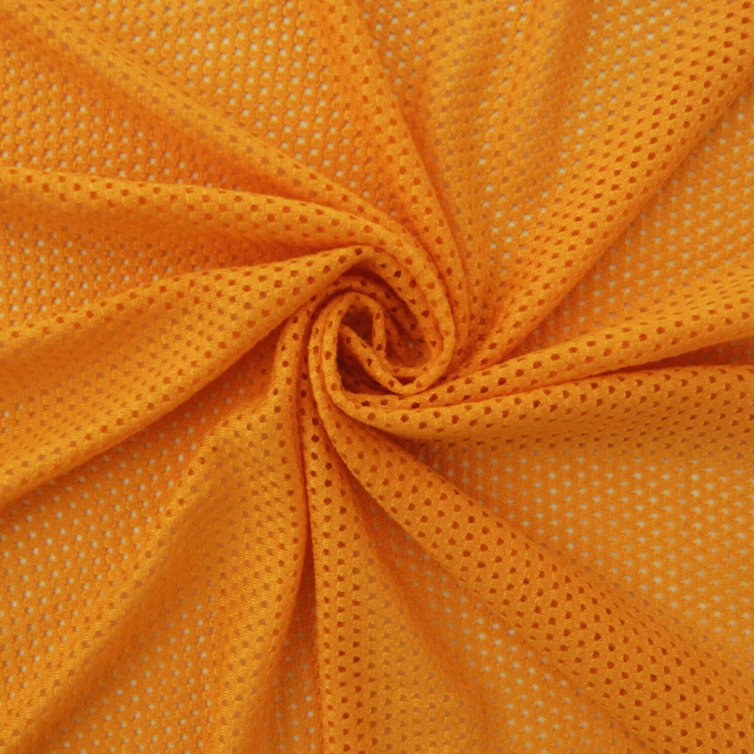 SALE Stretch Modal Mesh Fabric 6764 Marigold, by the yard