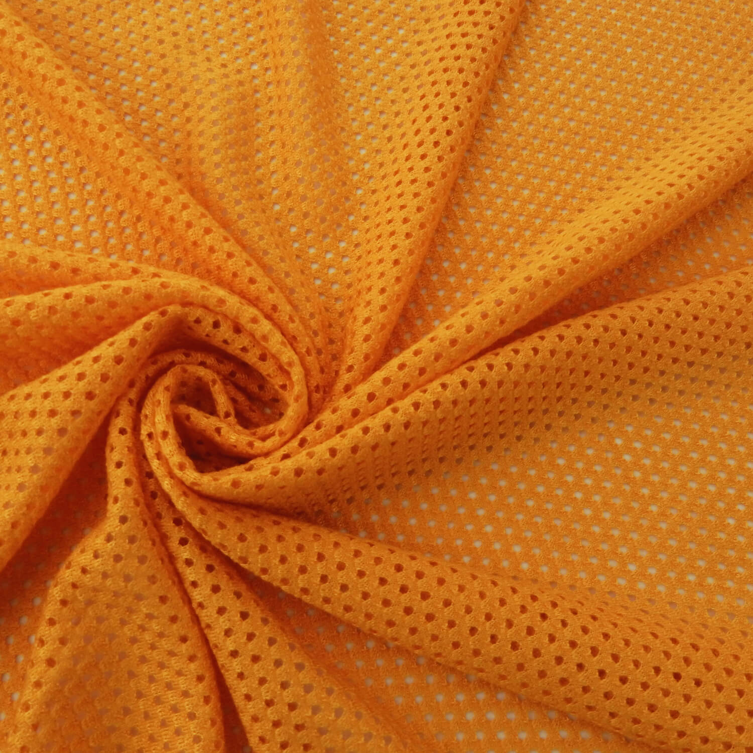 SALE Stretch Modal Mesh Fabric 6764 Marigold, by the yard - Image 3