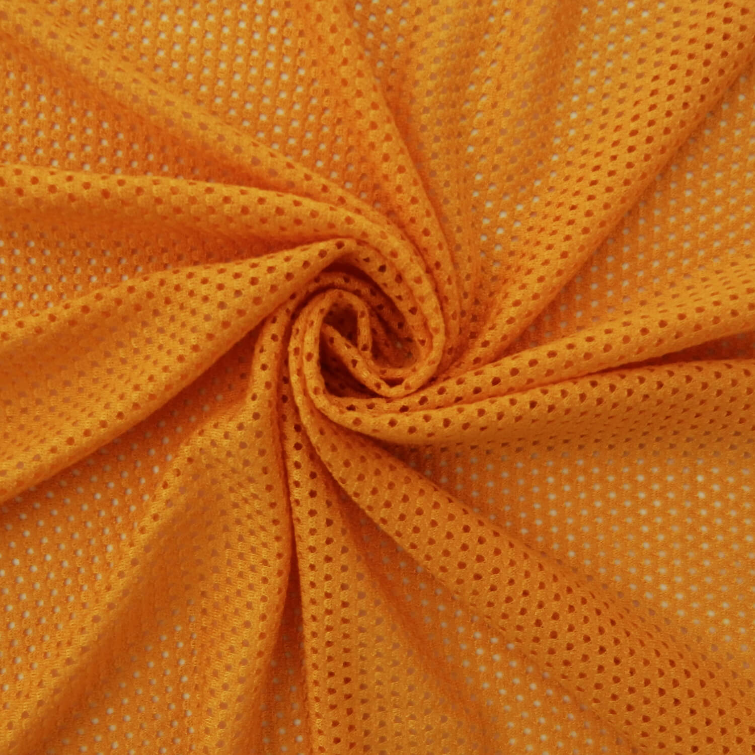 SALE Stretch Modal Mesh Fabric 6764 Marigold, by the yard - Image 6