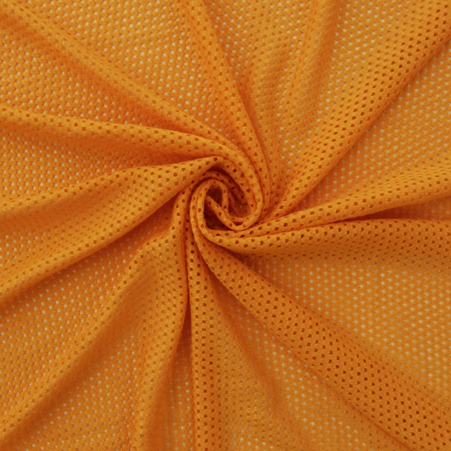 SALE Stretch Modal Mesh Fabric 6764 Marigold, by the yard - Image 2
