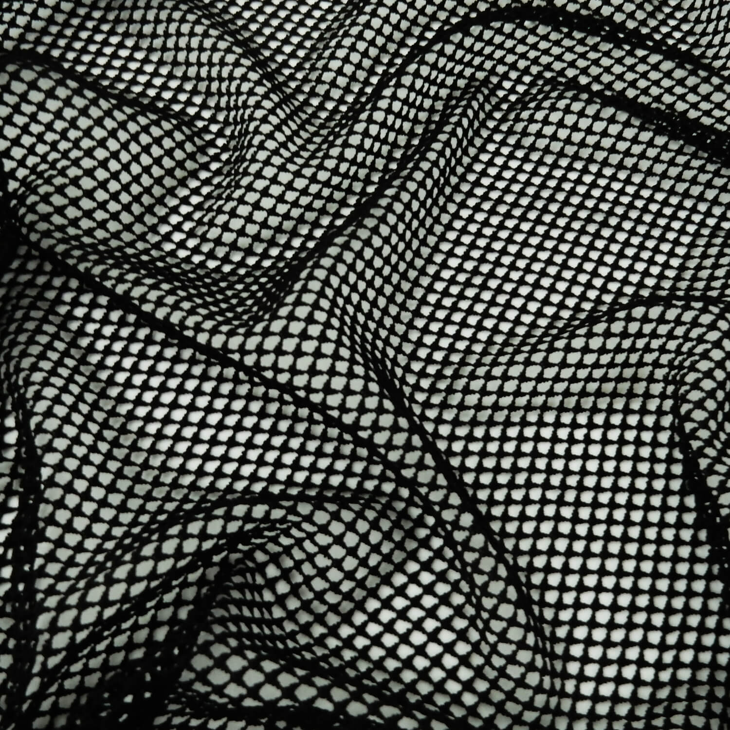SALE Stretch Fishnet Fabric 6766 Black, by the yard - Image 5