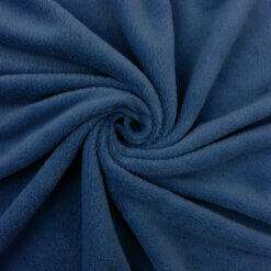Wholesale Double-Sided Minky Fleece Fabric Blue 20 yard bolt