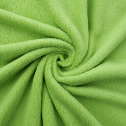 Wholesale Double-Sided Minky Fleece Fabric Green 20 yard bolt