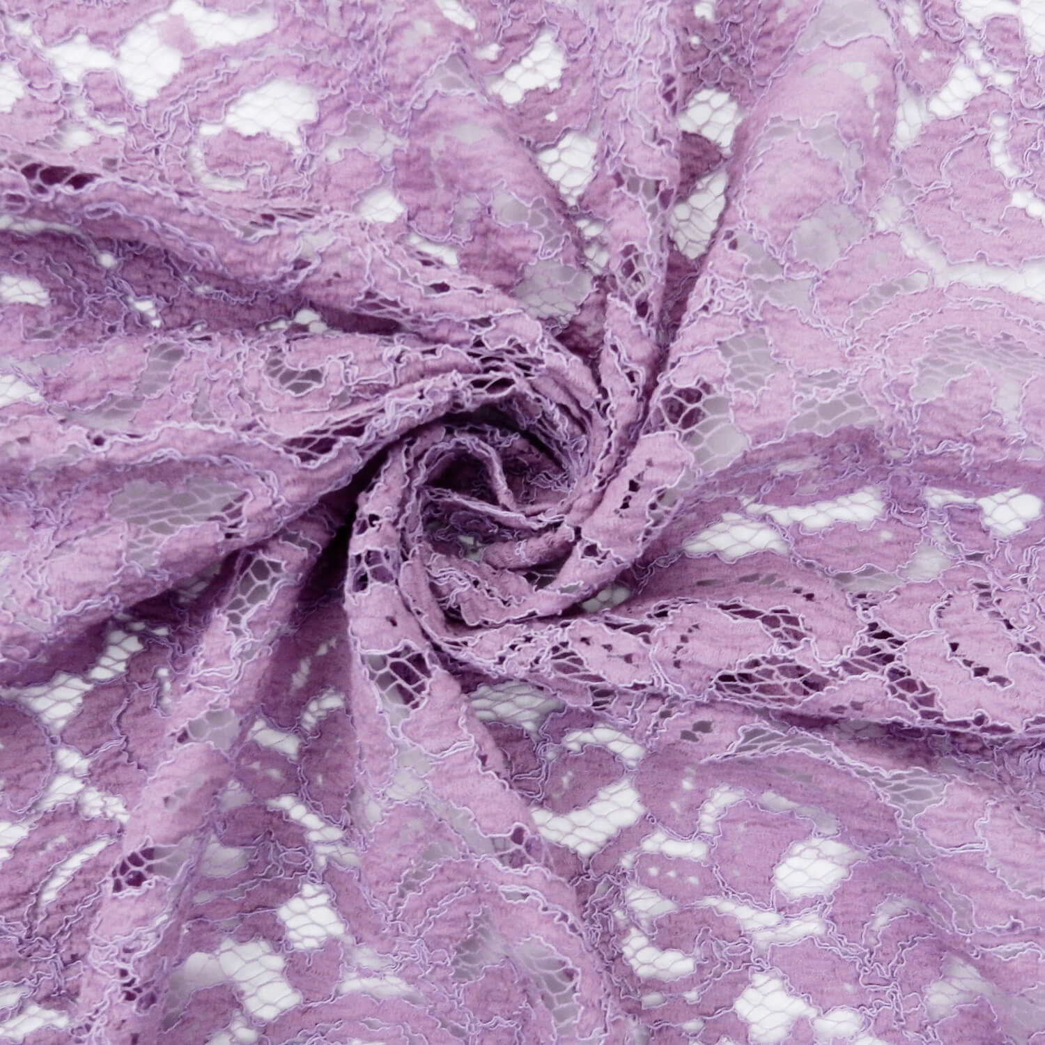 SALE Re-Embroidered Lace Fashion 6907 Lilac, by the yard