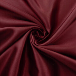 SALE Charmeuse Fabric Burgundy, by the yard