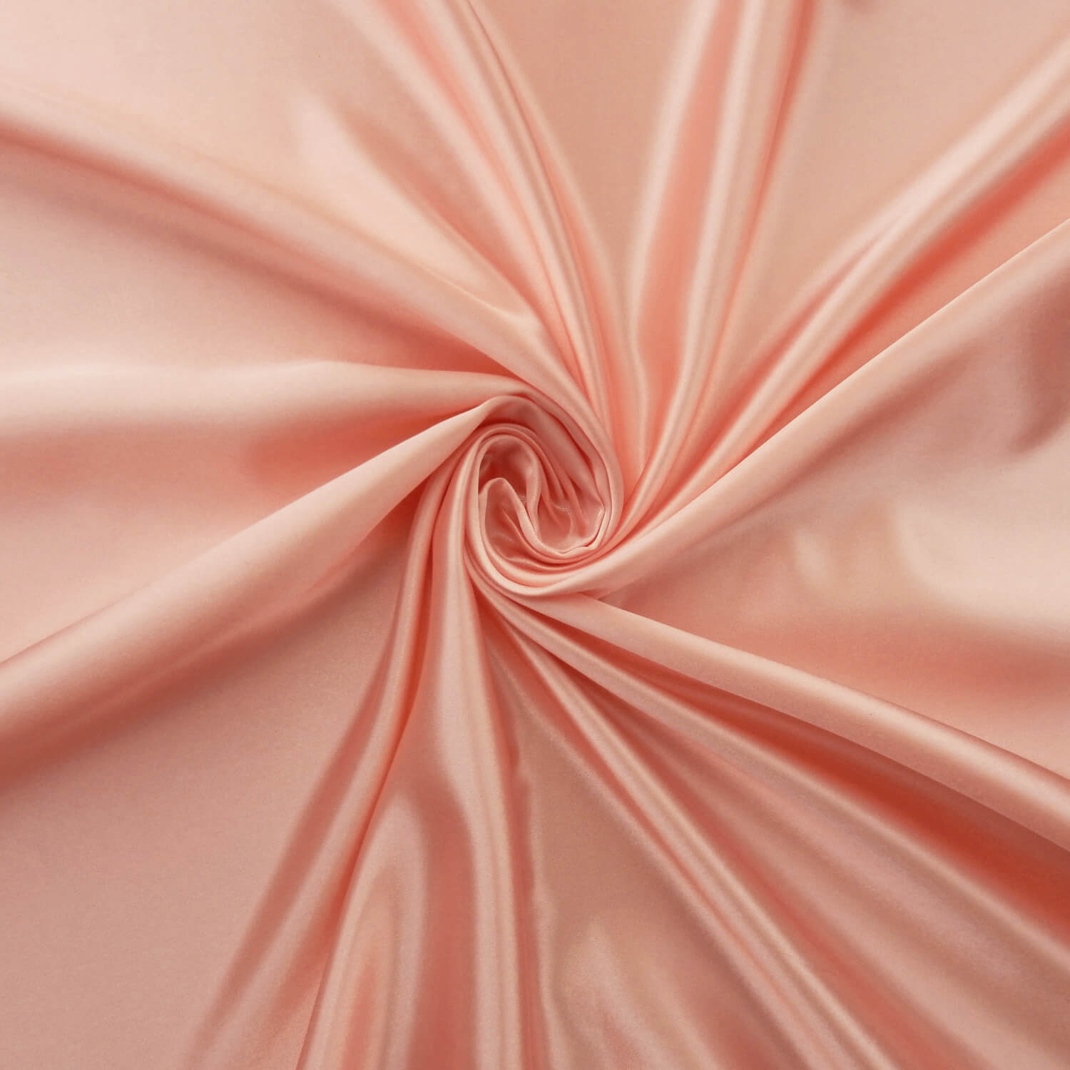 Sale Charmeuse Fabric Coral, by the yard - Image 2