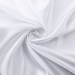 Wholesale Charmeuse Fabric White 1,000 Yard Case