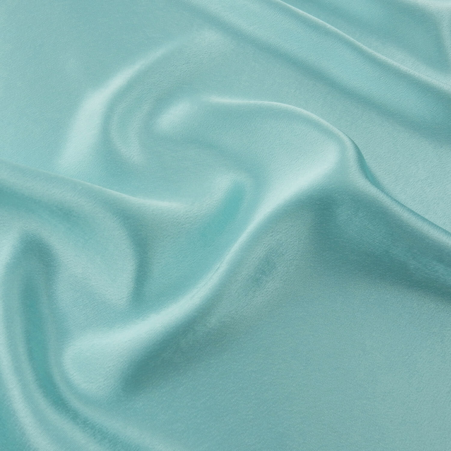Crepe Back Satin Fabric Aqua 25 yard bolt - Image 6