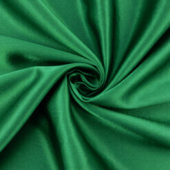 Wholesale Crepe Back Satin Fabric Emerald Green 75 yard roll