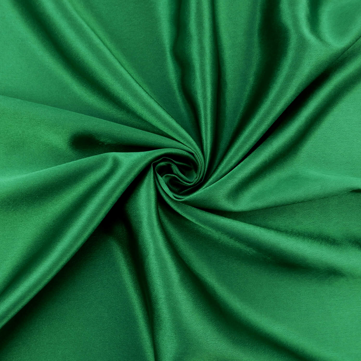 Wholesale Crepe Back Satin Fabric Emerald Green 75 yard roll - Image 3