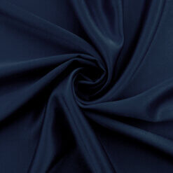 Crepe Back Satin Fabric Navy Blue 25 yard bolt