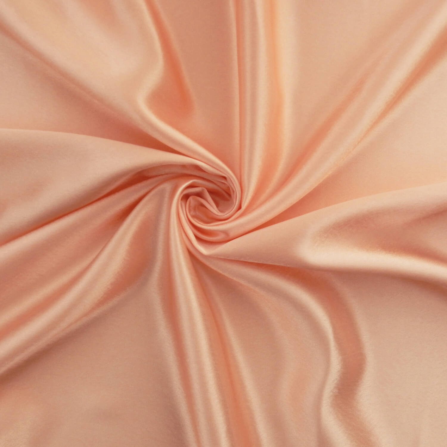 Wholesale Fire Retardant Textured Satin Fabric Peach 75 yard roll - Image 2