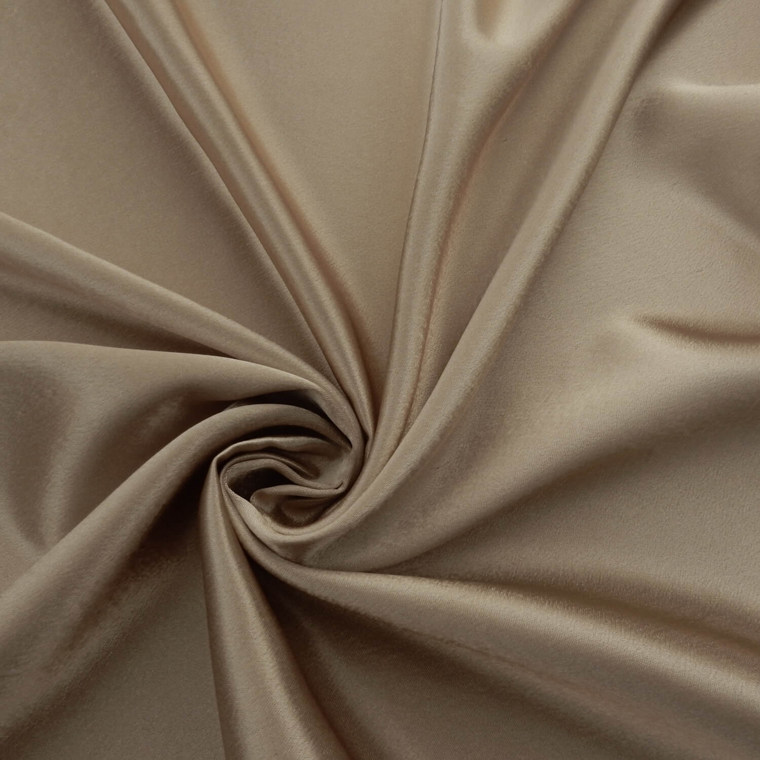Crepe Back Satin Fabric Tan, by the yard - Image 3