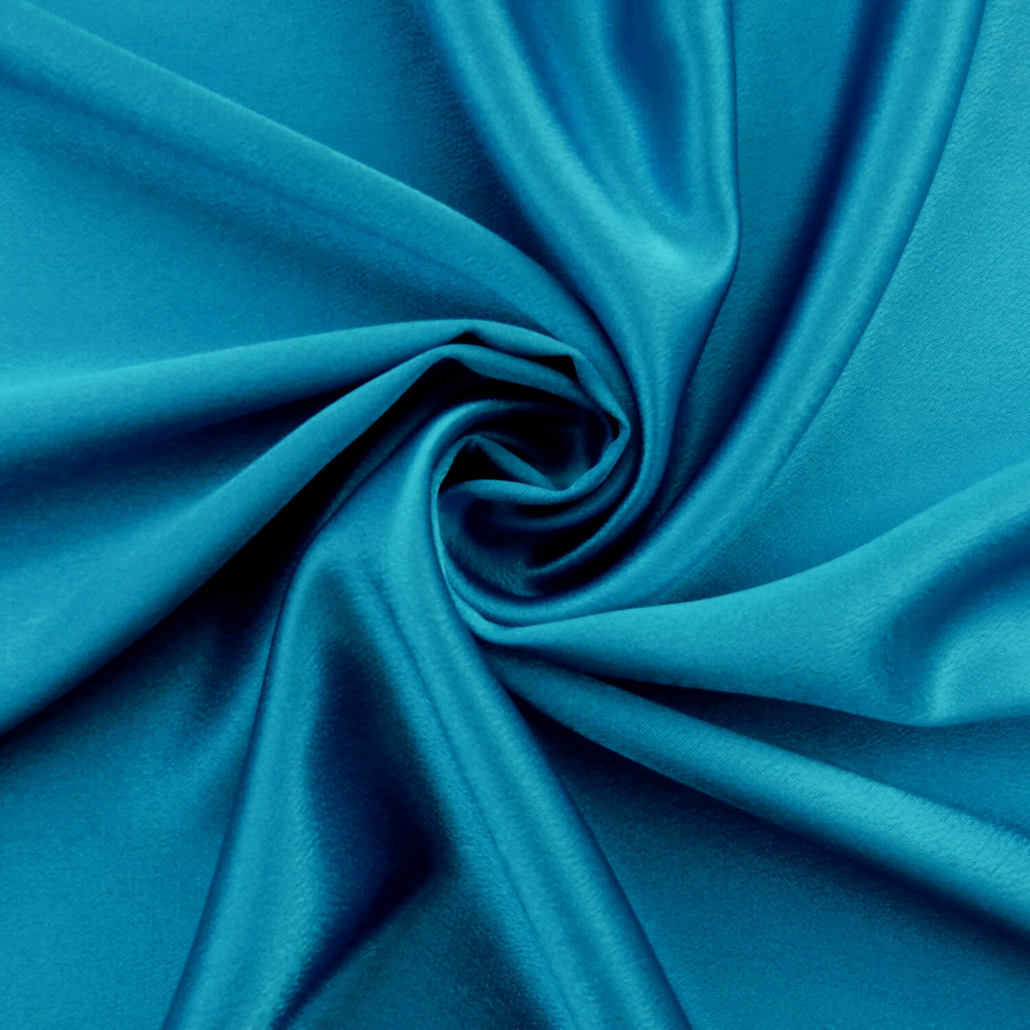Crepe Back Satin Fabric Turquoise, by the yard