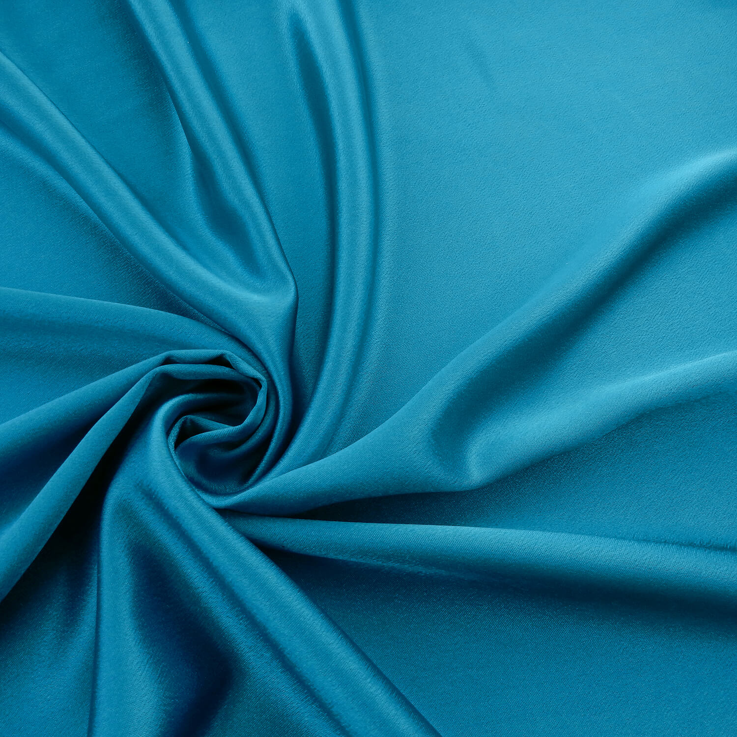 Crepe Back Satin Fabric Turquoise, by the yard - Image 5