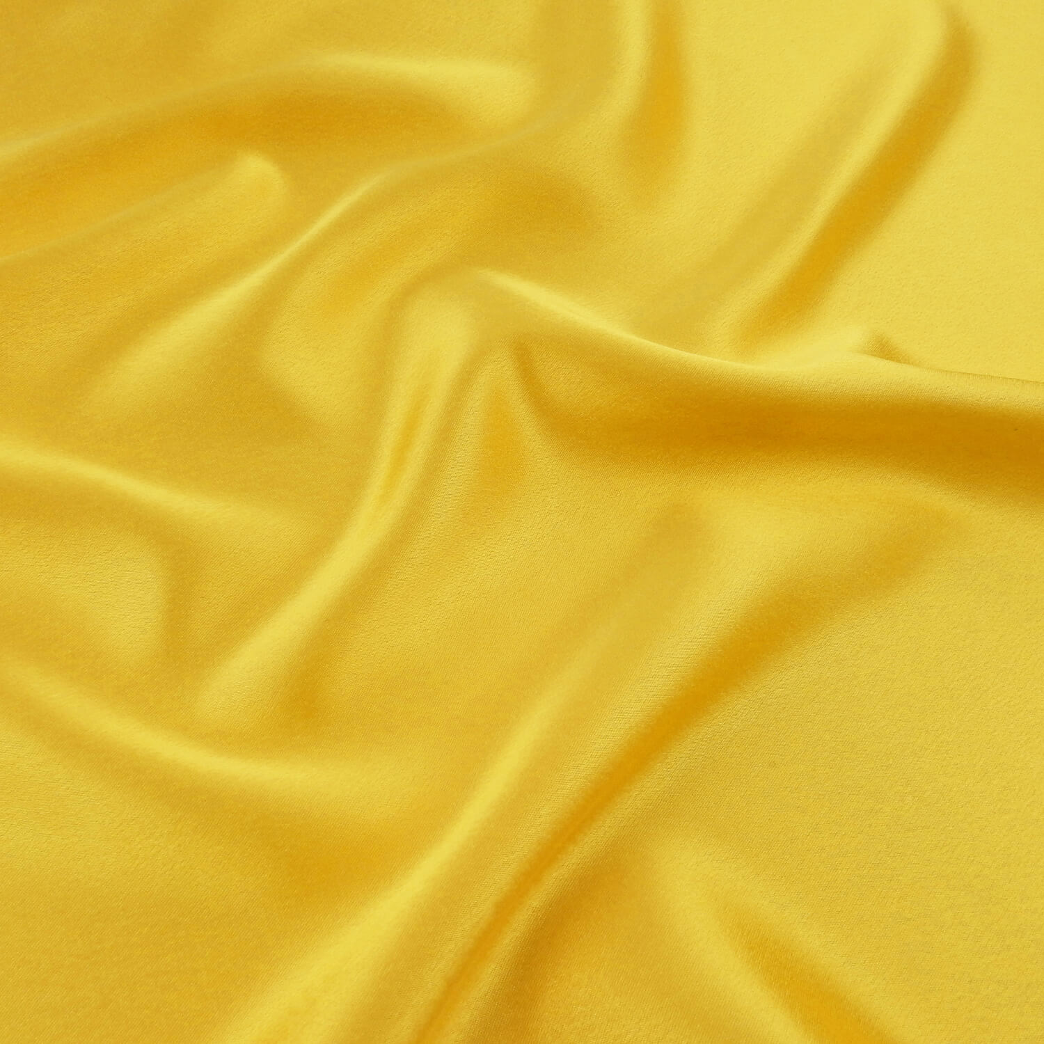 Crepe Back Satin Fabric Yellow, by the yard - Image 6