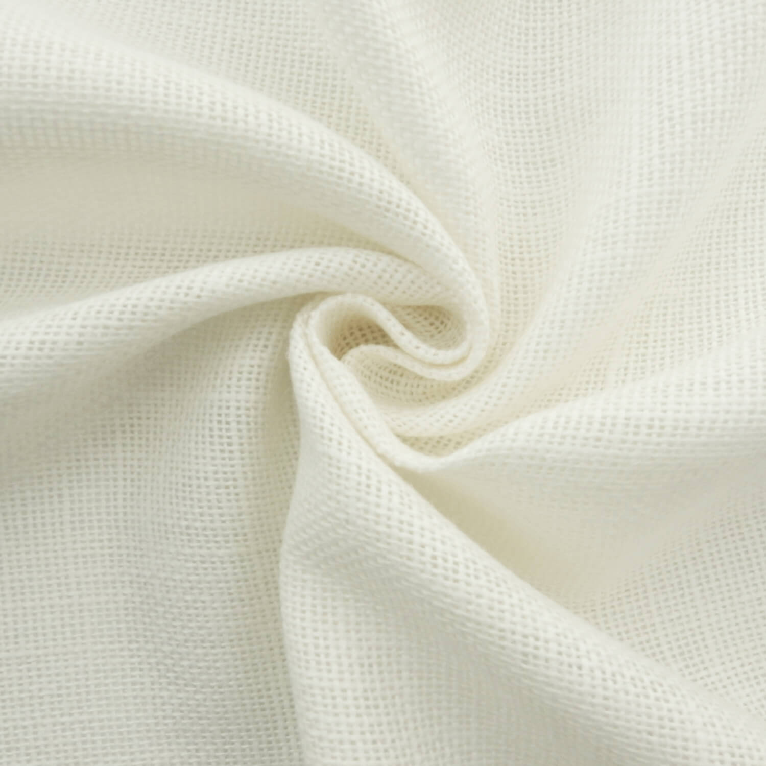 European Linen Burlap Fabric Ivory 25 yard roll