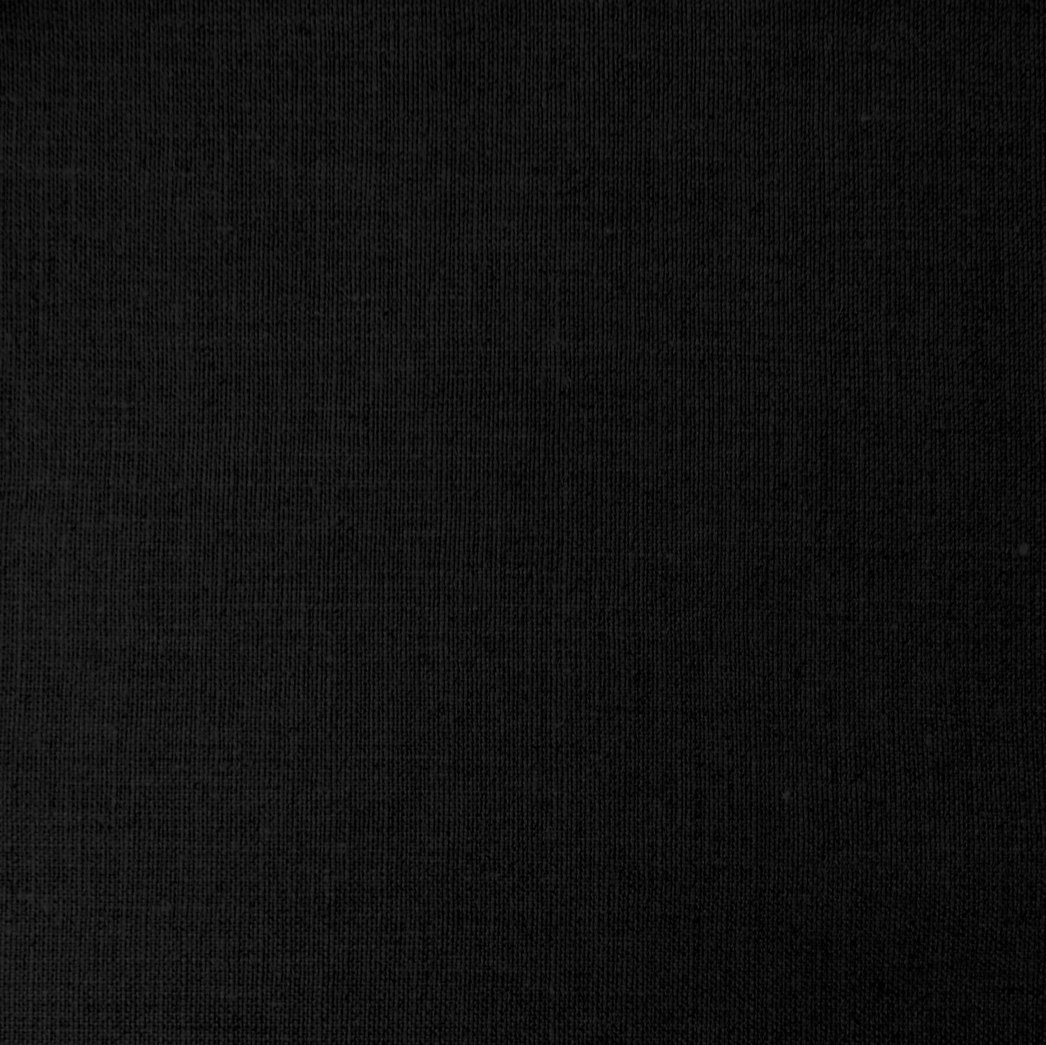 Medium Weight Belgian Linen Fabric Black, by the yard - Image 4