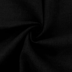 Wholesale Medium Weight Belgian Linen Fabric Black 50 yard roll