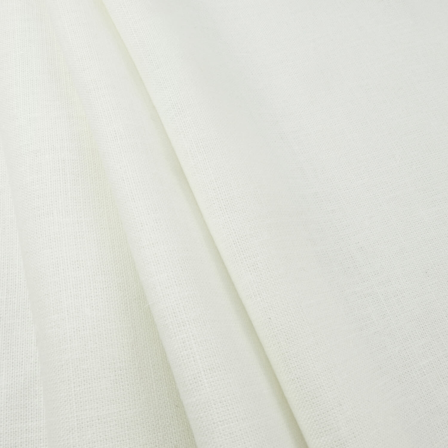 Medium Weight Belgian Linen Fabric Ivory, by the yard - Image 7