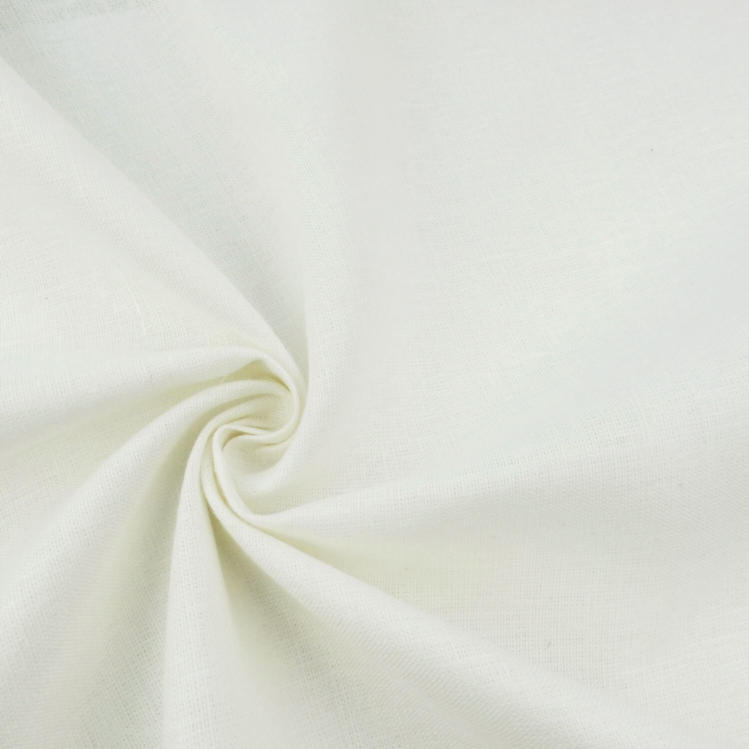 Medium Weight Belgian Linen Fabric Ivory, by the yard - Image 4