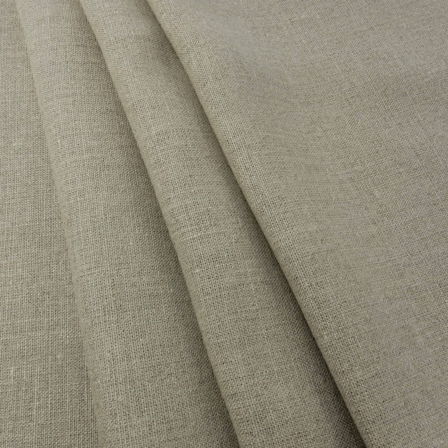 Medium Weight Belgian Linen Fabric Natural, by the yard - Image 7