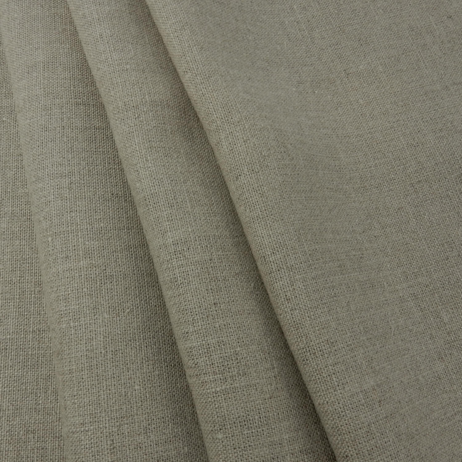 Medium Weight Belgian Linen Fabric Natural, by the yard - Image 6