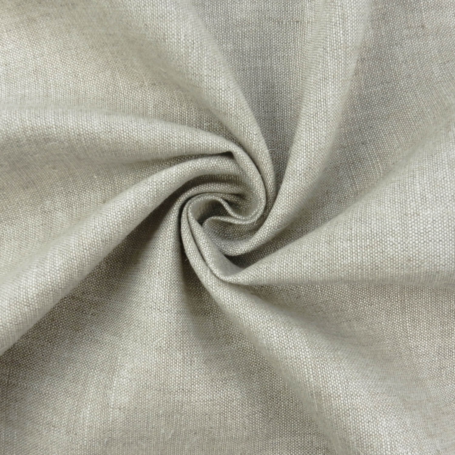 Medium Weight Belgian Linen Fabric Oatmeal, by the yard - Image 4