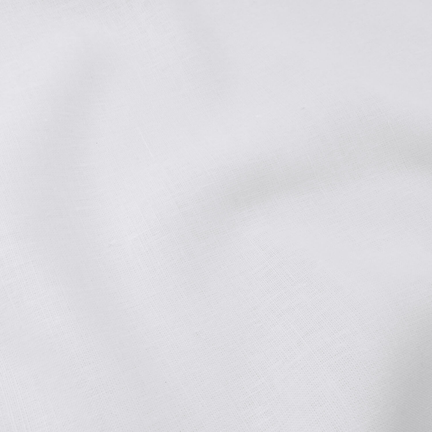 Medium Weight Belgian Linen Fabric White, by the yard - Image 6
