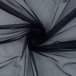 SALE Stretch Mesh Fabric 6924 Navy Blue, by the yard