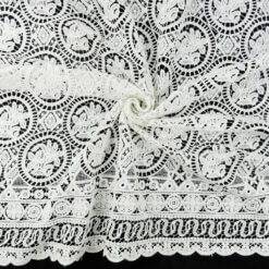 SALE Venice Lace Guipure Fabric Ivory 6933, by the yard