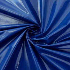Wholesale Wet Look Vinyl Fabric Royal Blue 70 yard roll