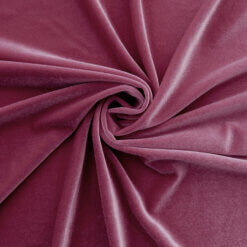 Wholesale Stretch Spandex Velvet Fabric Dusty Mauve 62 yard roll