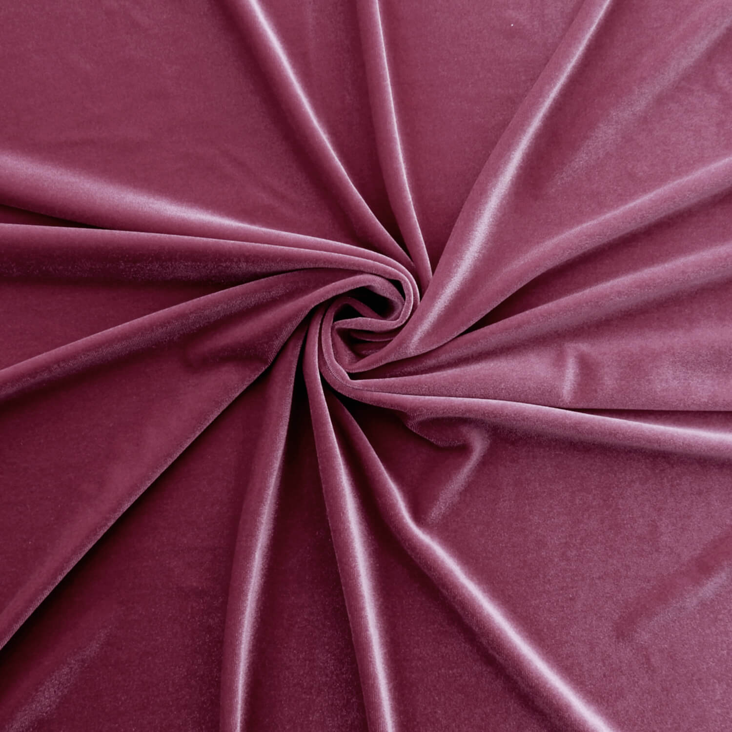 Wholesale Stretch Spandex Velvet Fabric Dusty Mauve 62 yard roll - Image 4