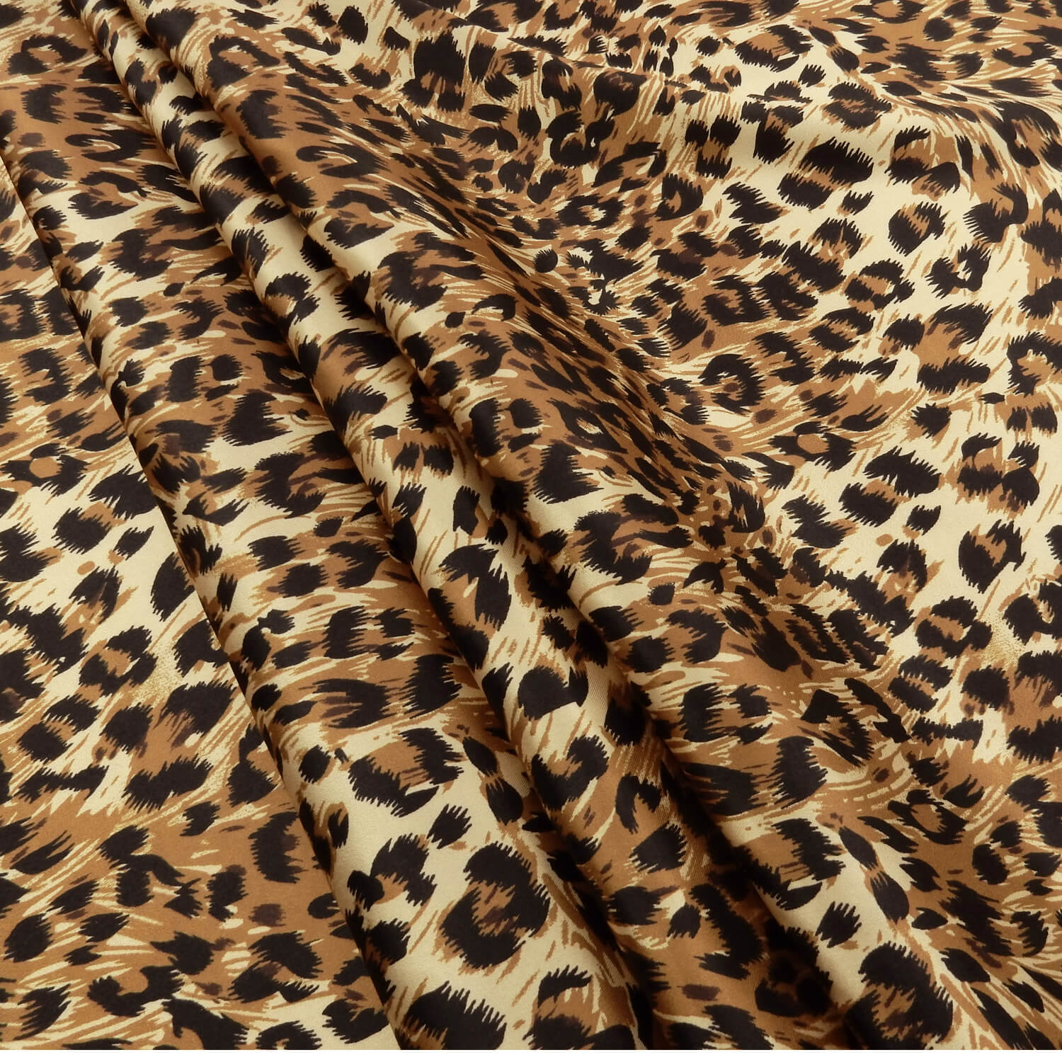 Wholesale Cheetah Charmeuse Satin Fabric 90 yard roll - Image 7