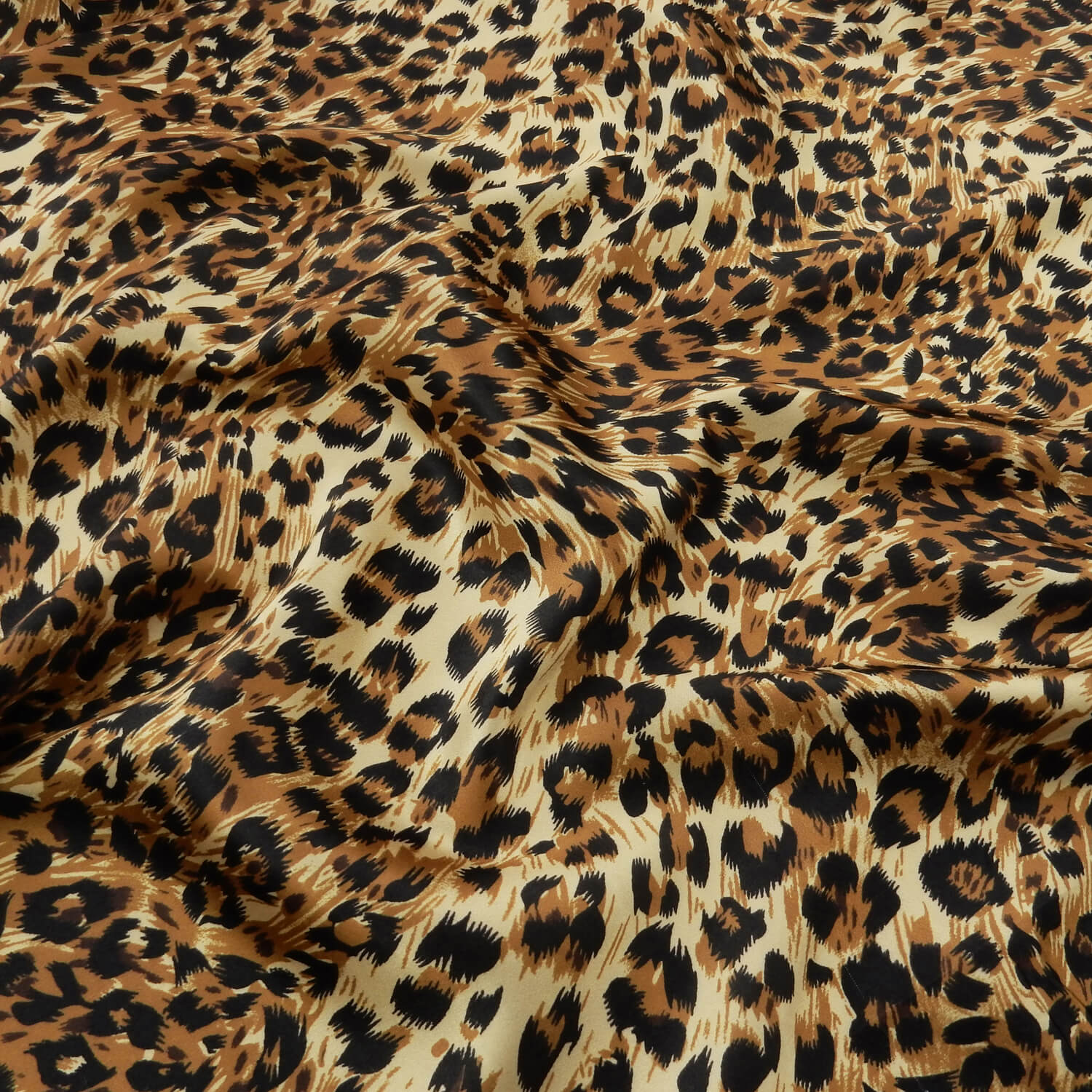 Wholesale Cheetah Charmeuse Satin Fabric 90 yard roll - Image 6