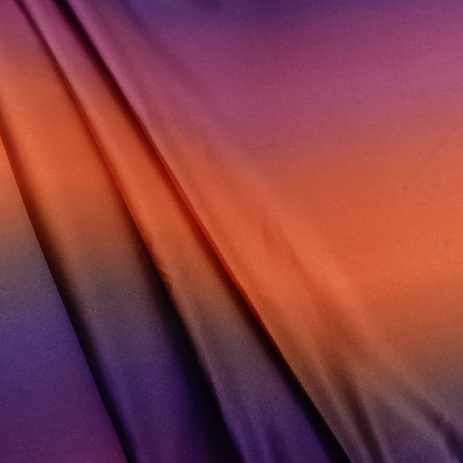 Wholesale Rainbow Charmeuse Satin Fabric Orange 100 yard roll - Image 6