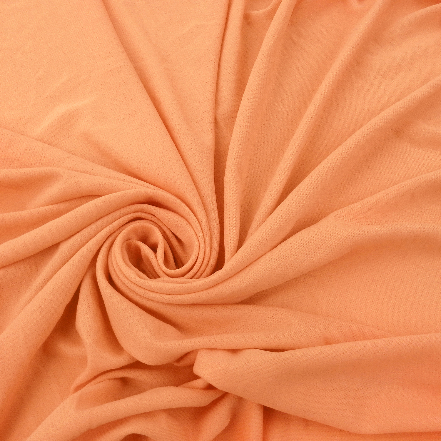 SALE Lightweight Stretch Tricot Fabric 6938 Mango, by the yard - Image 4