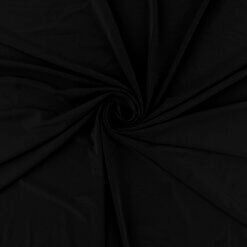 8.5 Yard Piece SALE Lightweight Stretch Tricot Fabric Black
