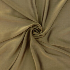 Waterfall Two Tone Chiffon Fabric Chestnut/Tan, by the yard