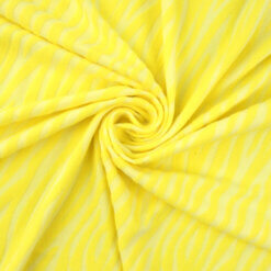 SALE Stretch Spandex Jacquard Fabric 6927 Yellow, by the yard