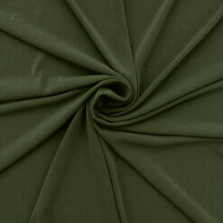 5 Yard SALE Piece Ribbed Nylon Spandex Fabric XS1098 Olive Green