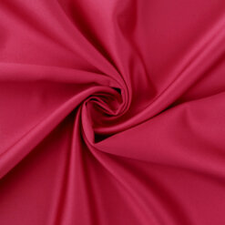 Fire Retardant Soft Shine Satin Fabric Cerise 25 yard roll