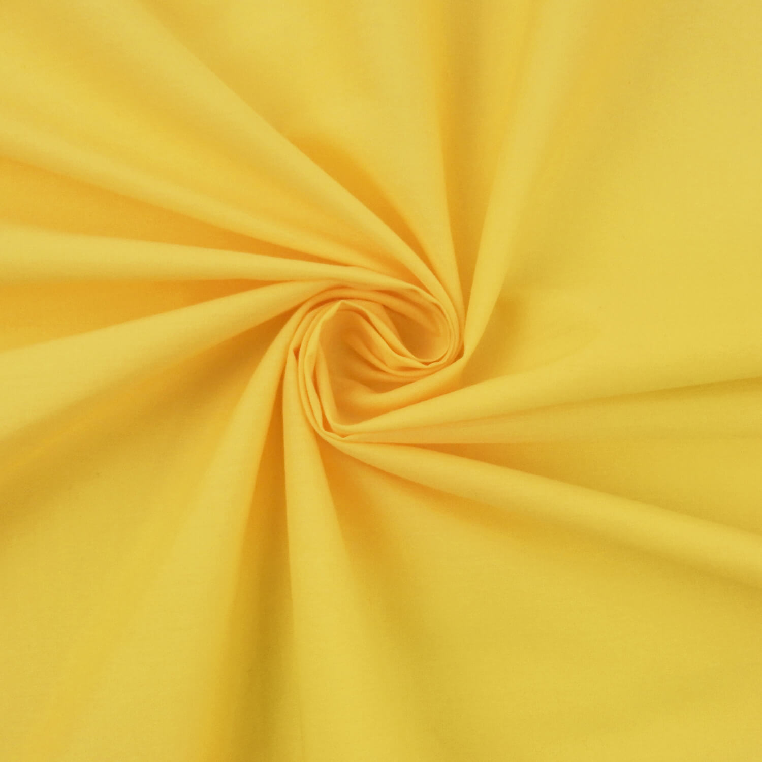 Wholesale 60" Broadcloth Fabric Sun Yellow 120 Yard Roll