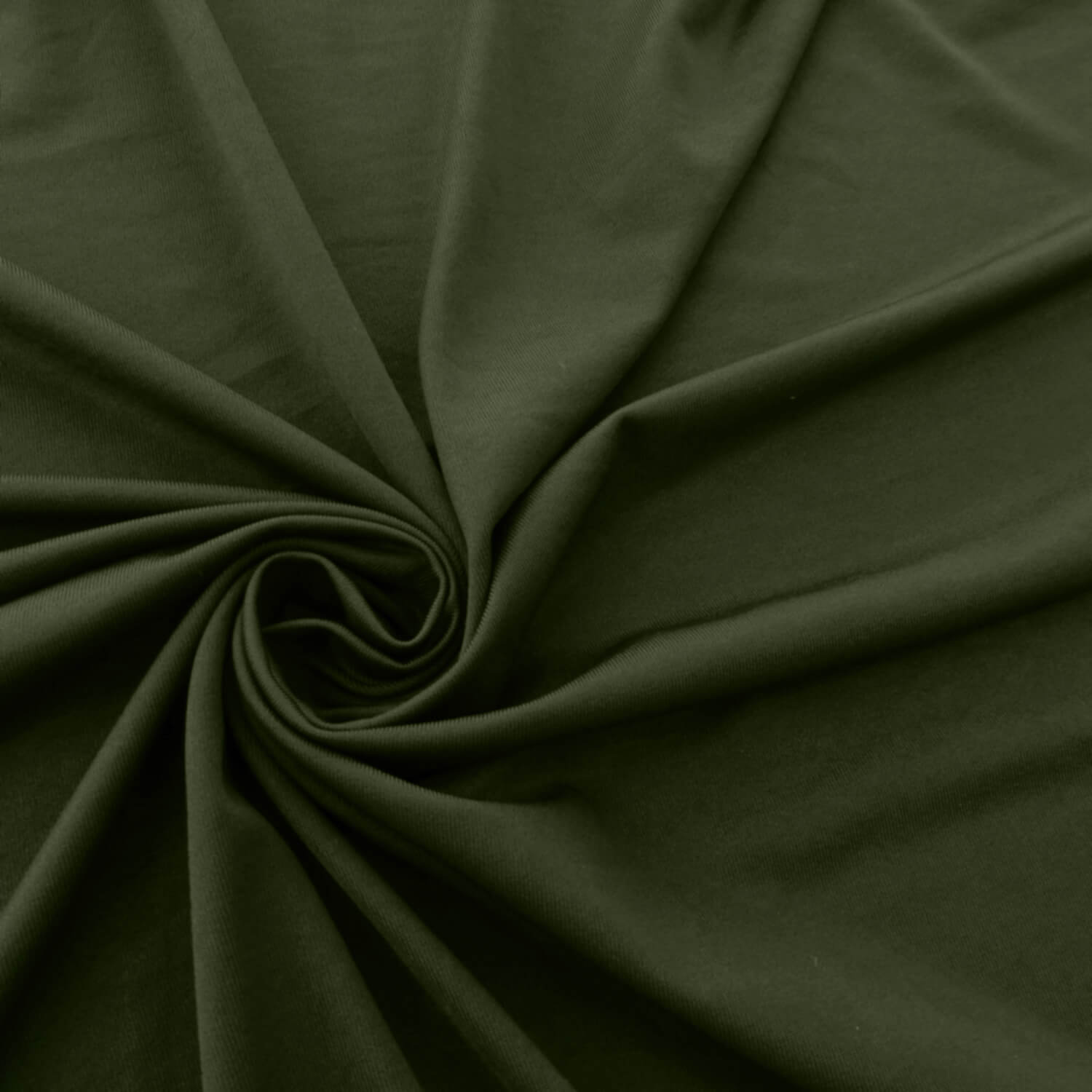 SALE Luxe Spandex Fabric Matte 1144 Olive Green, by the yard - Image 2